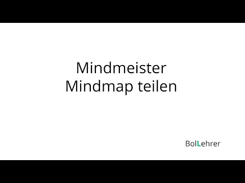Mindmeister Mindmap teilen
