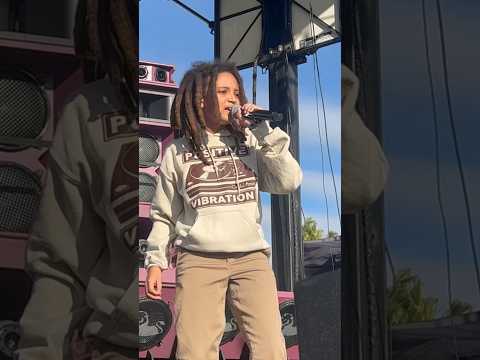 Kailash Muzik at 12 years old, the future of reggae LIVE at Cali Vibes Festival 2024