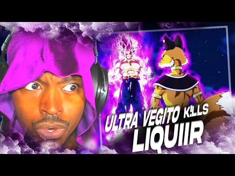 ULTRA VEGITO KILLS LIQUIIR, GOD OF UNIVERSE 8 REACTION [DRAGON BALL SUPER ULTRA VEGITO PART 6]