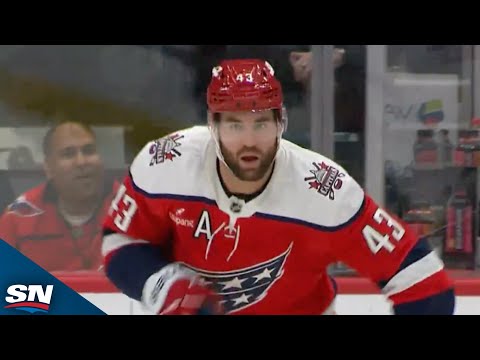Capitals' Tom Wilson Crumples Noah Laba, Goes on to Score 20th Goal this Season