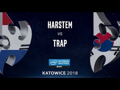 StarCraft II - Harstem [P] vs. Trap [P] - UB Ro4 - B4 - IEM Katowice 2018