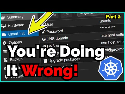Use Proxmox Cloud-Init to Deploy Your Virtual Machines! Kubernetes At Home - Part 2