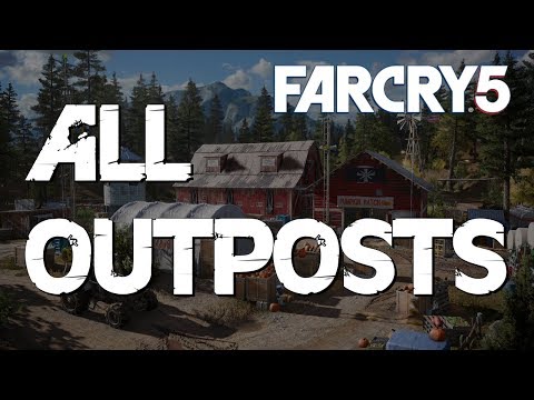 Far Cry 5 : All Outpost Liberations | Hard Difficulty - Stealth Kills