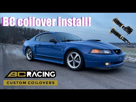 BC Coilover install on New Edge Mustang! 94-04