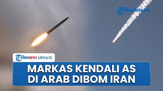 200 Pasukan AS Dihantam Rudal Kendali Iran, Pangkalan Komando & Sistem Radar Jet Tempur Trump Dibom