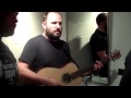 David Bazan: Hard To Be - backstage