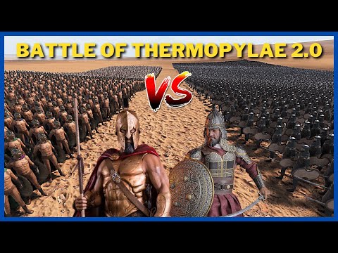 3.000 Spartans vs 30.000 Persians - Battle of Thermopylae 2.0