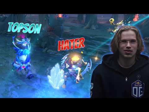 Topson ALMOST Gave Up This Game!