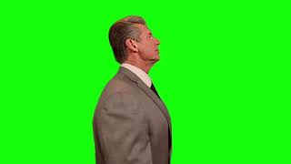 Vince McMahon "good evening" green screen