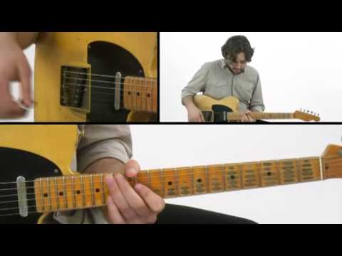 1-2-3 Country - #44 Prison Blues Rhythm - Guitar Lesson - Jason Loughlin