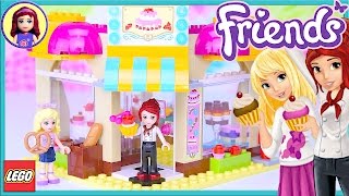 LEGO Friends Downtown Bakery Review Build Silly Play - Kids Toys