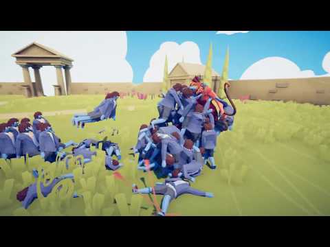 The Greek God Artemis Vs 100 halflings TABS