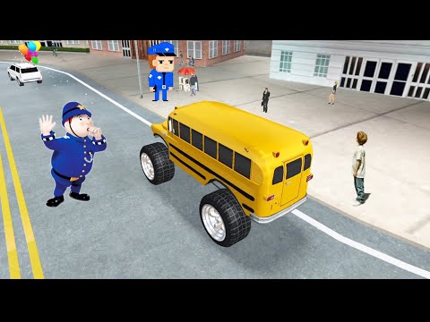 Super High School Bus Driving Simulator 3d 2021 - Android IOS Gameplay