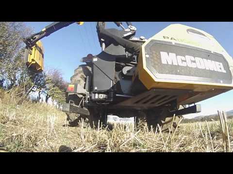 Massey Ferguson 5465 and McConnel Pa 8085t hedge cutter