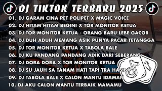 Download lagu DJ TIKTOK TERBARU 2025 🎧 DJ GARAM CINA PET POLIPET 🎵 DJ HITAM HITAM BEGINI X TOR MONITOR KETUA VIRAL mp3
