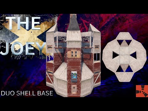 THE JOEY: Duo/Trio SHELL Base • 2 Bunkered Loot Rooms • Affordable • Easy Build • Single TC