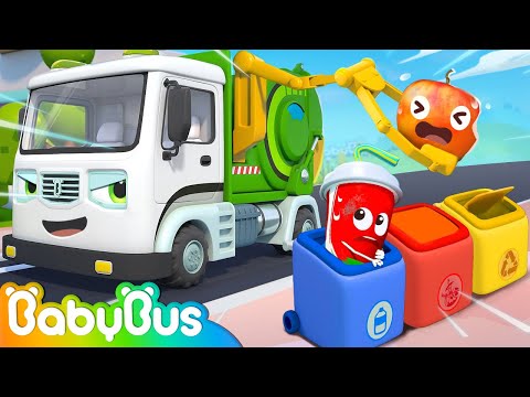 Garbage Truck Song | Vehicle for Kids | Nursery Rhymes and Baby Songs - BabyBus