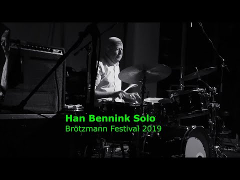Brötzmann Festival 2019 - 8 - Han Bennink Solo