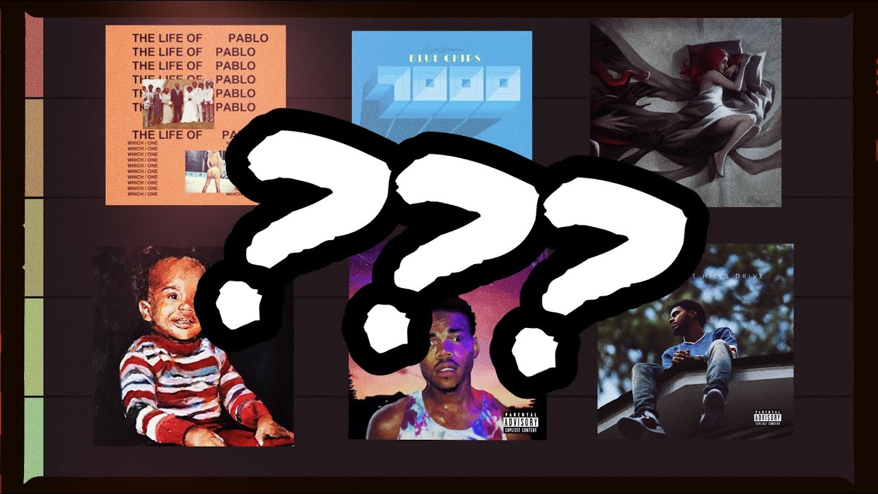 RAP ALBUMS OF THE 2010s TIER LIST! (2023 EDITION)