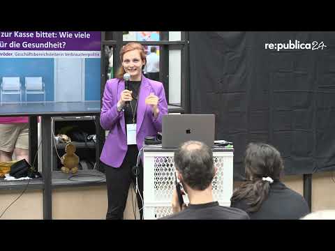 re:publica 2024: Michaela Schröder - Wenn die Praxis zur Kasse bittet