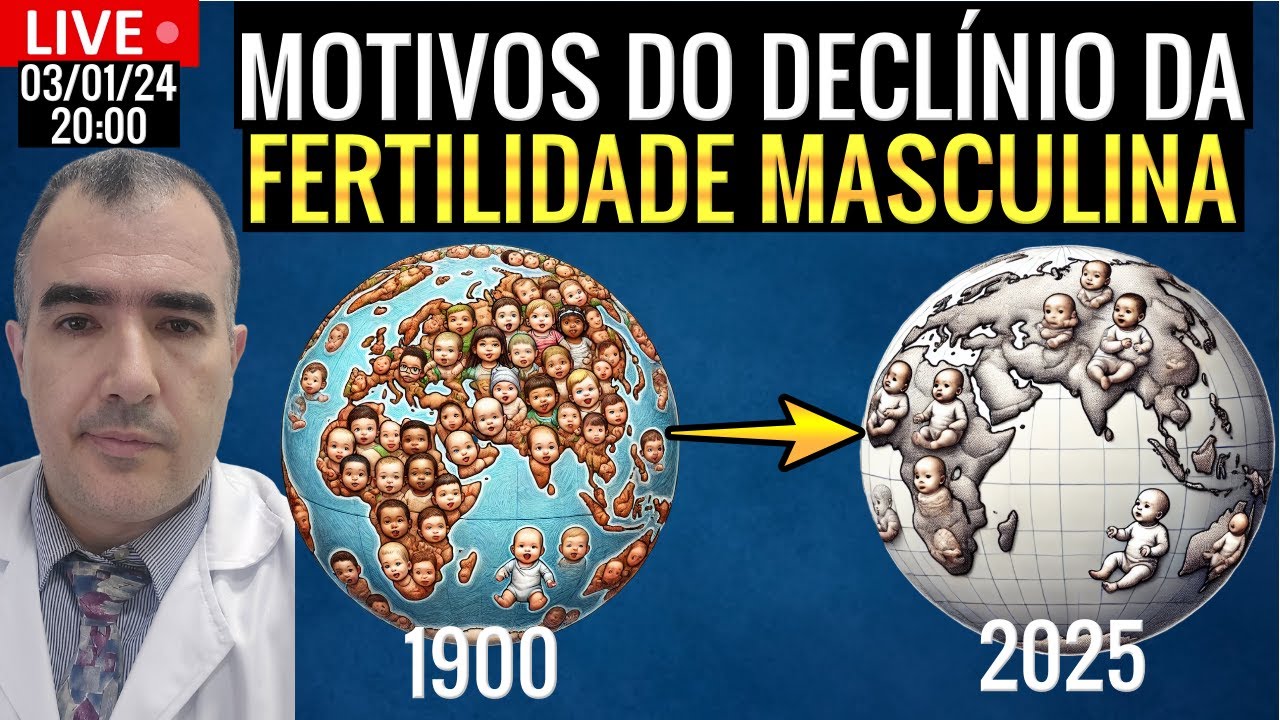 Motivos do declínio da fertilidade masculina