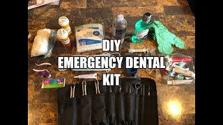 DIY Emergency Dental Kit