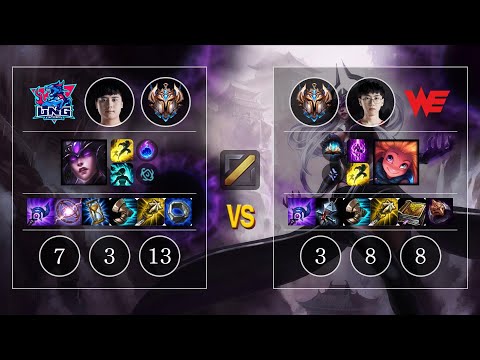 LNG Maple Syndra vs WE Plex Zoe Mid - KR Challenger Patch 10.11
