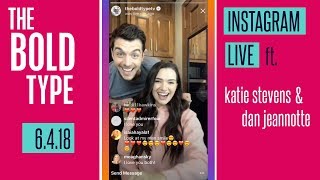 The Bold Type Cast Instagram Live (June 4) | Katie Stevens, Dan Jeannotte video