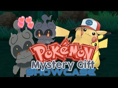 Pokemon Mystery Gift Showcase Part 24: Ash Pikachu...