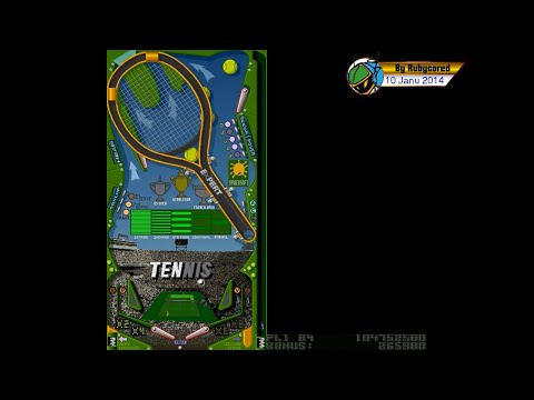 Pinball 4000 (1994, MS-DOS) - 4 of 4: Tennis [720p60]