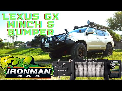 Lexus GX460 off-road bumper and winch setup review!