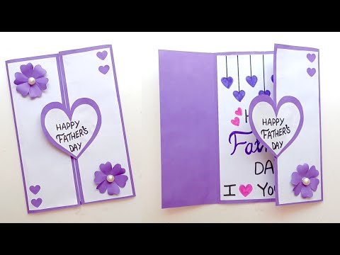 Easy Beautiful Father's Day Card // Handmade Card For Father // How to make father's day card 2025