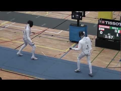 Grand Prix de Bern 2011: YAGHOUBIAN (IRI) vs. Alfredo ROTA (ITA)