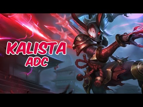 Kalista ADC vs Ezreal - Diamond - Preseason 6 - Patch 5.24