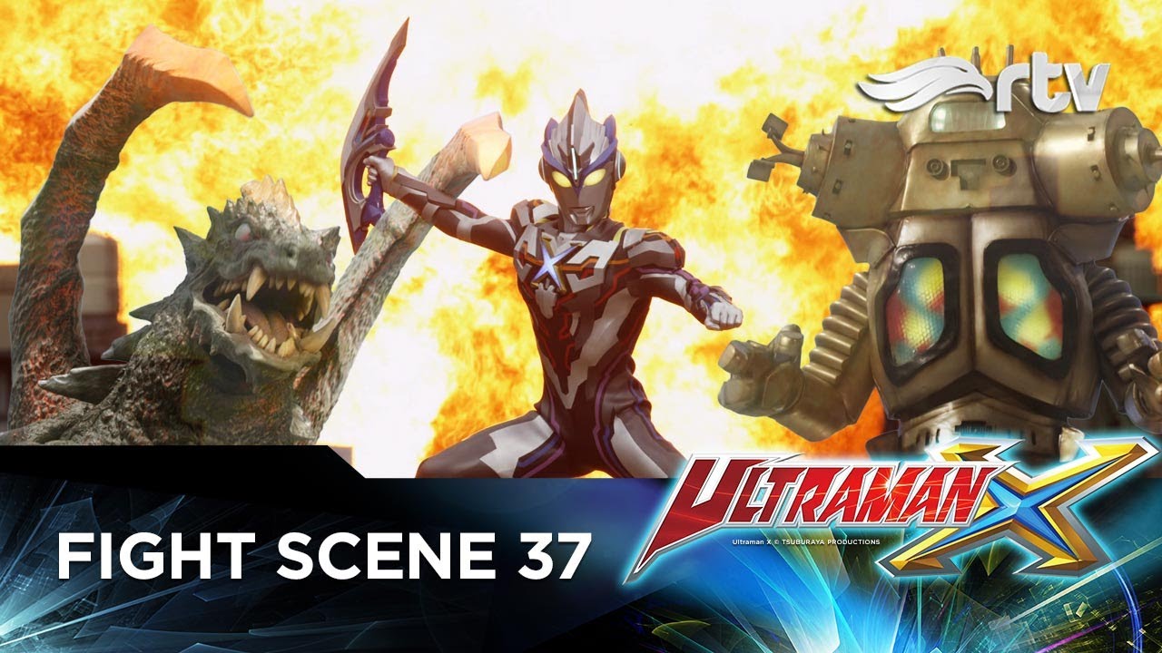KEKUATAN DIMENSI DATA! ULTRAMAN X VS KING JOE DAN DEMAAGA | FIGHT SCENE 37