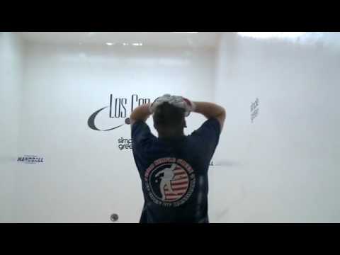 Tony Healy Handball Prep for US Open
