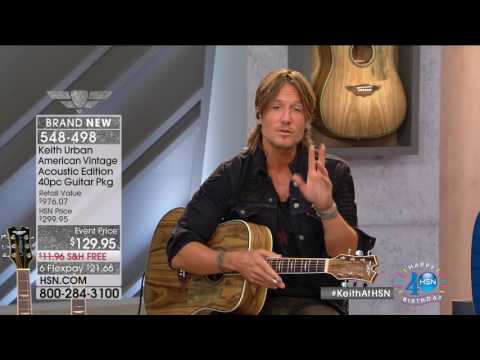 HSN | Keith Urban Guitar Collection Celebration 07.09.2017 - 05 PM