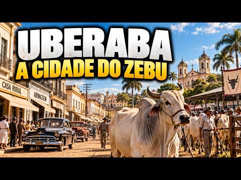 Assim Era Viver em Uberaba em 1950 — Quando o ZEBU Movimentava a Cidade
