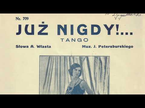 Stare polskie tango "Już nigdy !" - Sława Przybylska