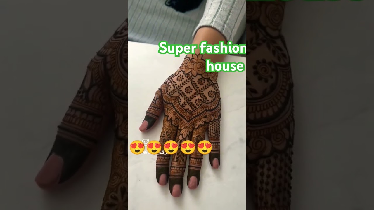 #utubeshorts #mehndidesign