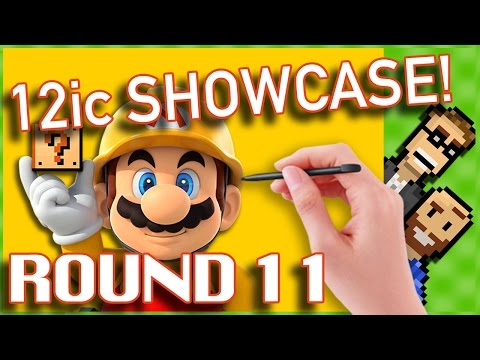 Mario Maker 12 Item Challenge [Round 11] | Let's Play Super Mario Maker in The Basement