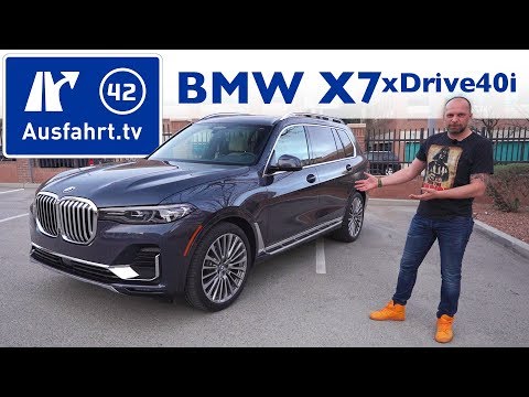 2019 BMW X7 xDrive40i Luxury - Kaufberatung, Test deutsch, Review, Fahrbericht Ausfahrt.tv