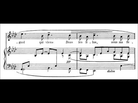 Reynaldo Hahn - Le rossignol des lilas