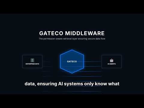 Gateco: Permission-Aware Security for AI & RAG Pipelines, Gateco video thumbnail