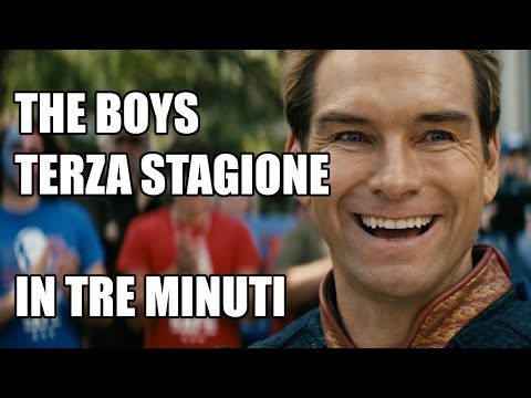 THE BOYS TERZA STAGIONE RIASSUNTO IN 3 MINUTI