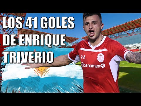Los 41 goles de Enrique Triverio con Toluca