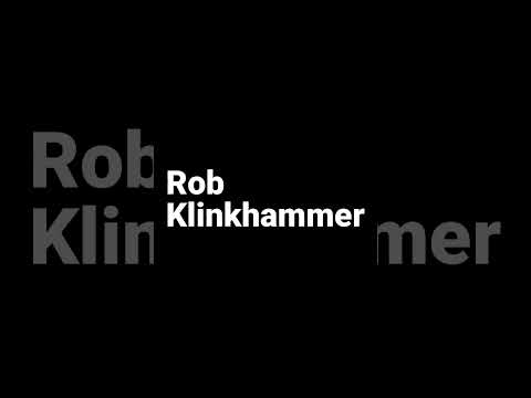 How to pronounce Rob Klinkhammer