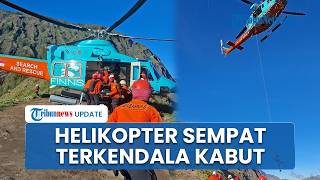 Detik-detik Evakuasi Dramatis Pendaki Malaysia dari Gunung Rinjani, Helikopter Terkendala Kabut