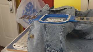 How to Embroider a Jean Blazer - Personalizing  Blazers - Great Embroidered Gifts!