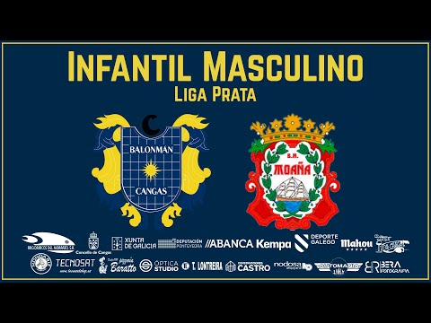 INFANTIL MASCULINO - LIGA PRATA -  GRUPO C - BM. CANGAS - BM. MOAÑA